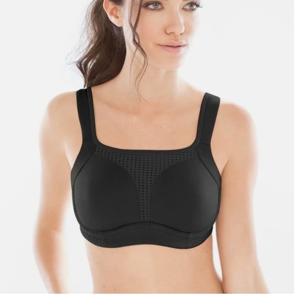 SOMA SPORT Black Bra Max Support Contour Underwire 38D - Picture 1 of 5